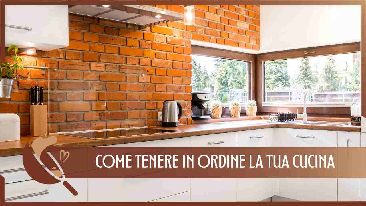 Cucina ordinata