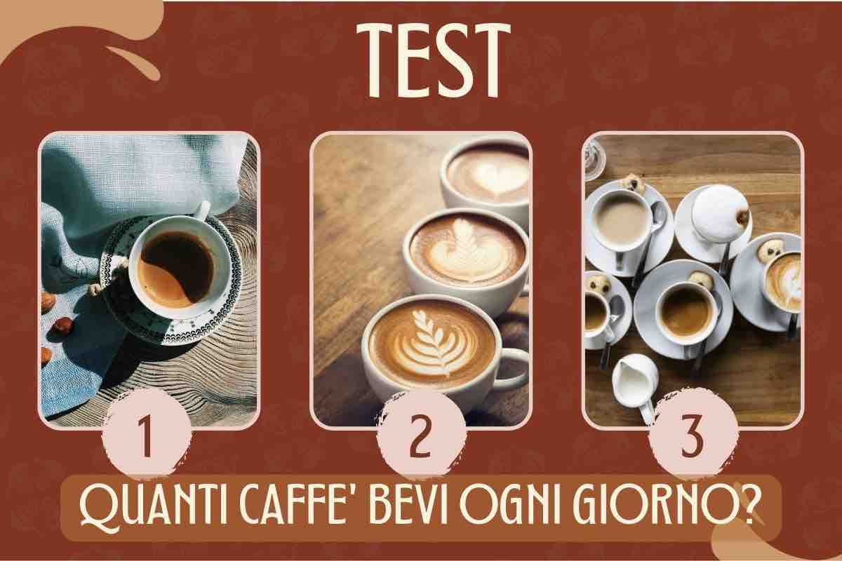 test quanti caffè bevi