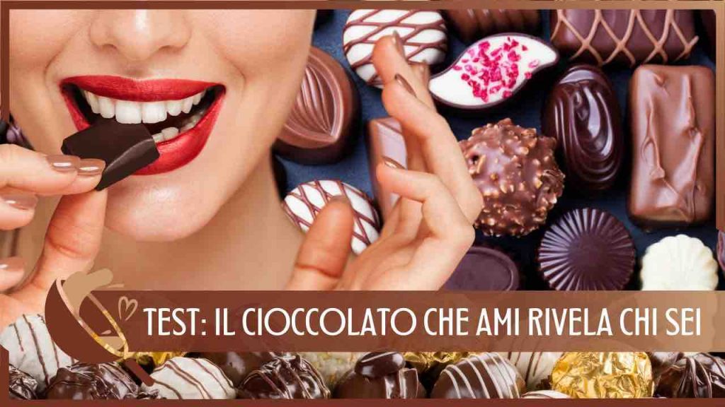 Test personalità cioccolato