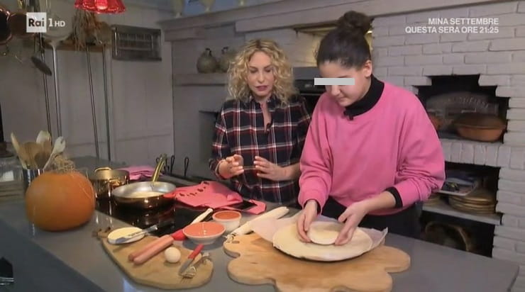 antonella clerici e la figlia Maelle