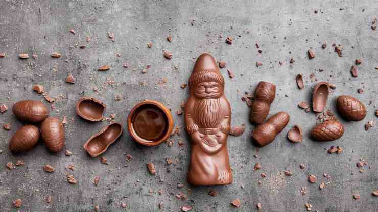 pericolo babbo natale cioccolato