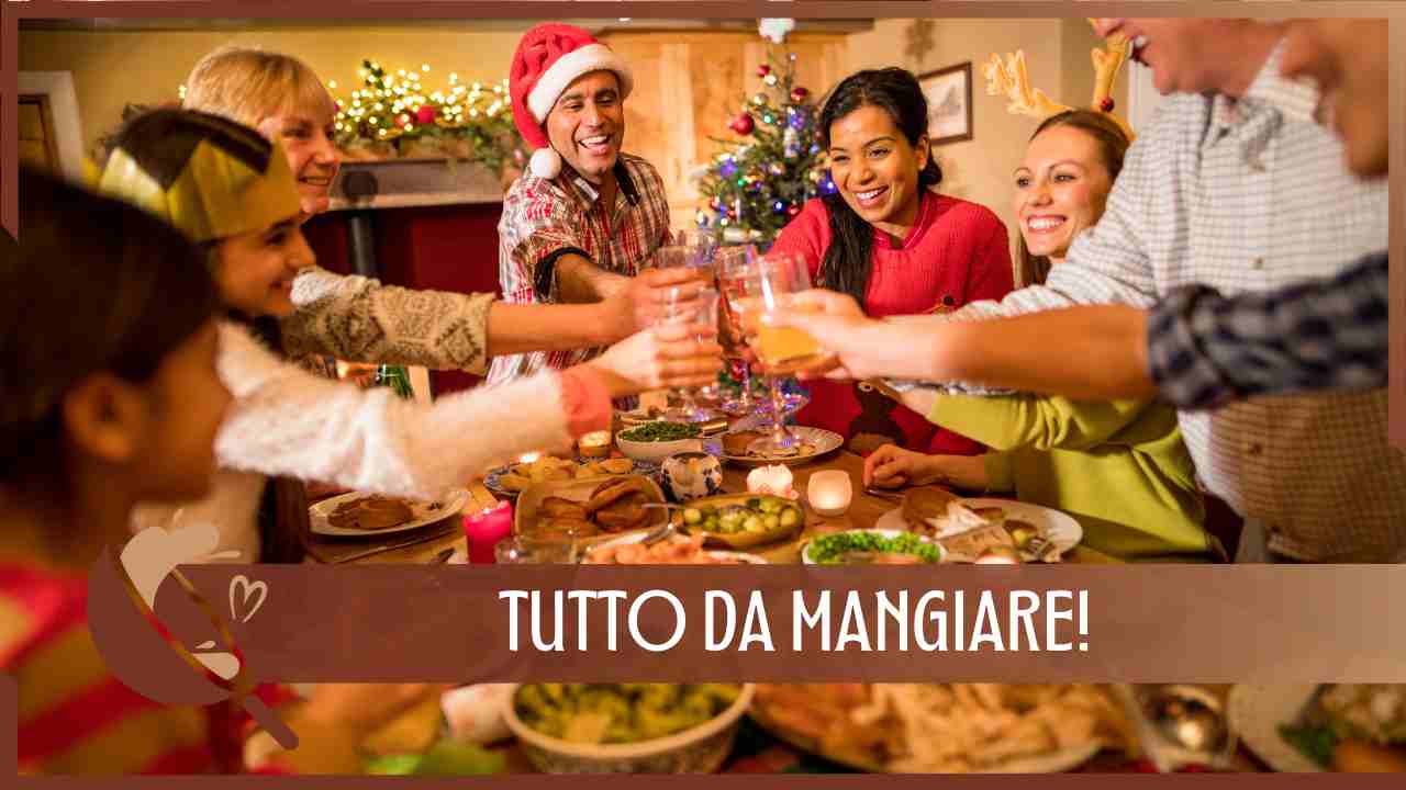 cena di natale in famiglia