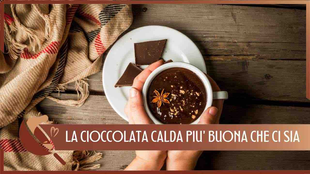 ricetta cioccolata calda più buona