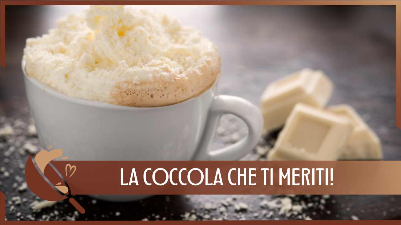 cioccolata bianca da bere