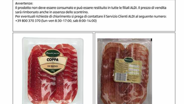 coppa di suino aldi