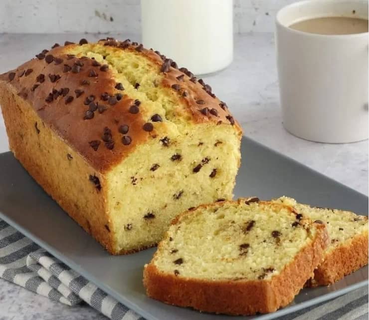 plumcake gocce di cioccolato