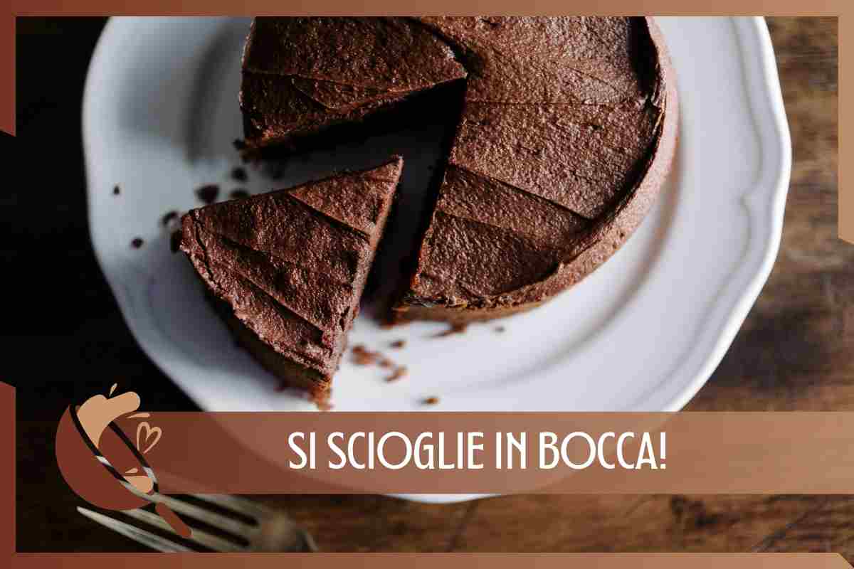 torta al cioccolato morbida