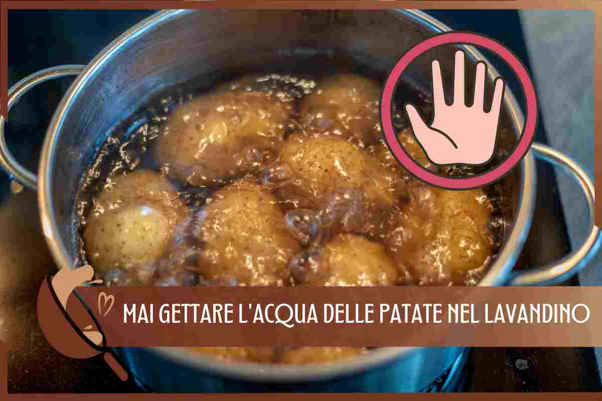 ACQUA COTTURA PATATE