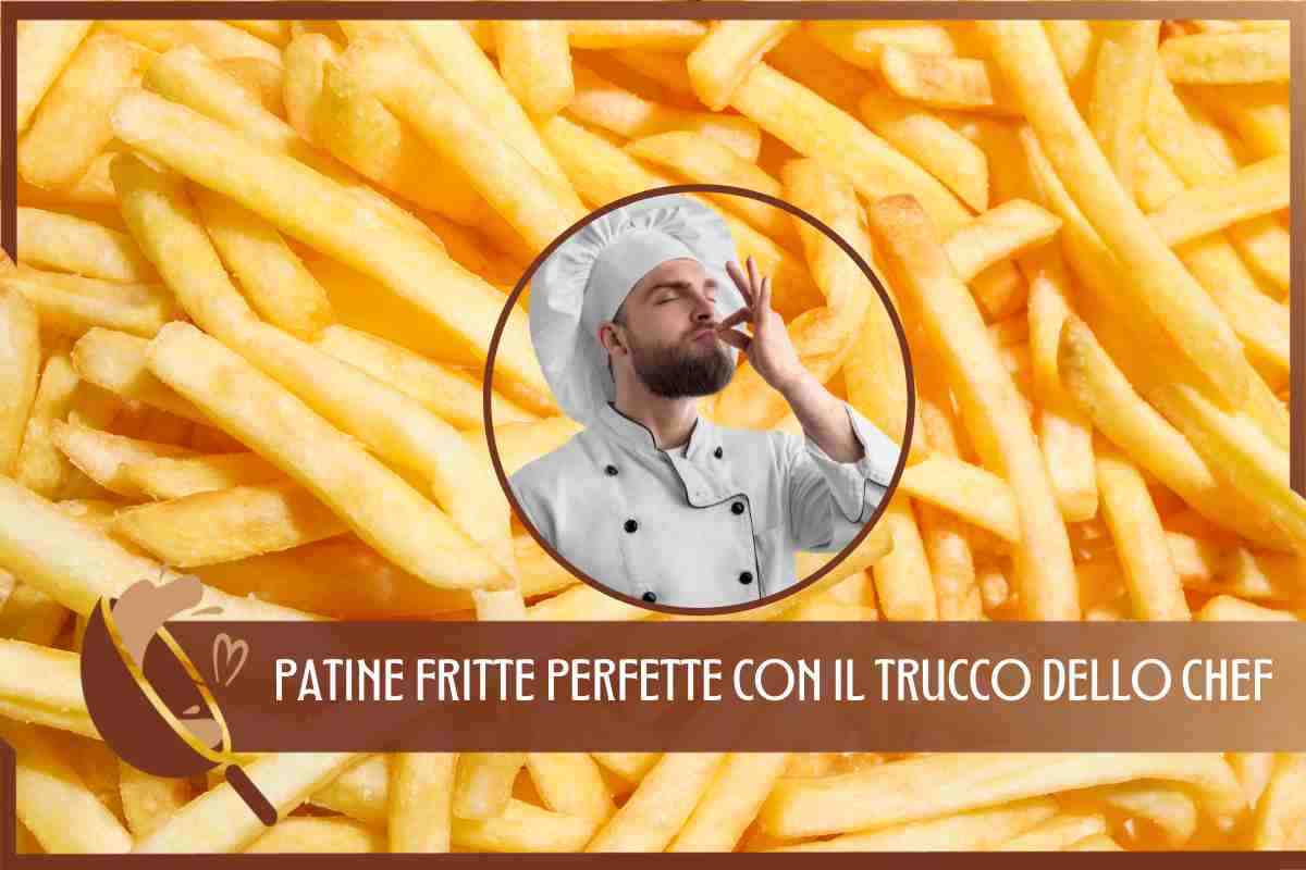 TRUCCO PATATINE FRITTE 