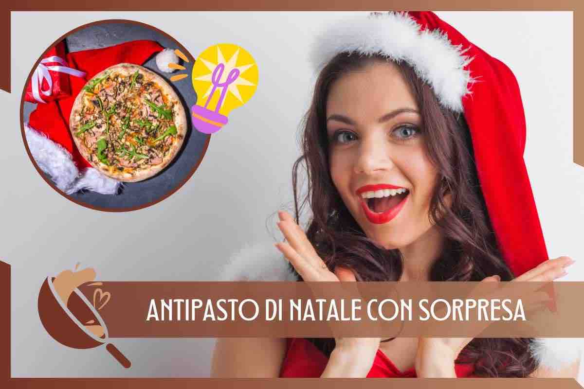 Antipasti Natale con sorpresa