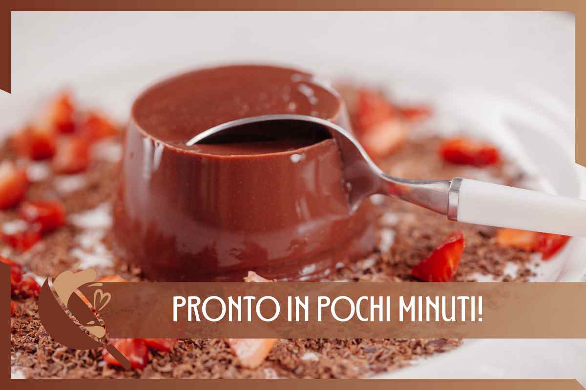 budino al cioccolato