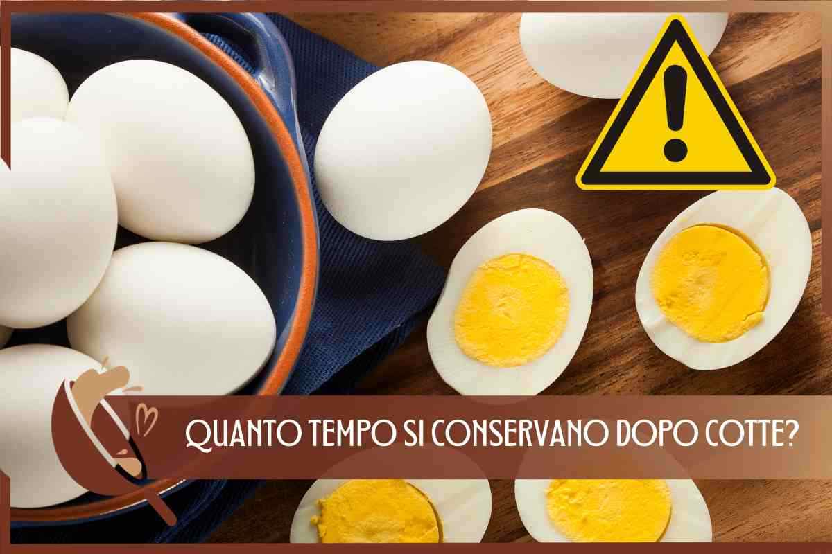 conservazione uova sode