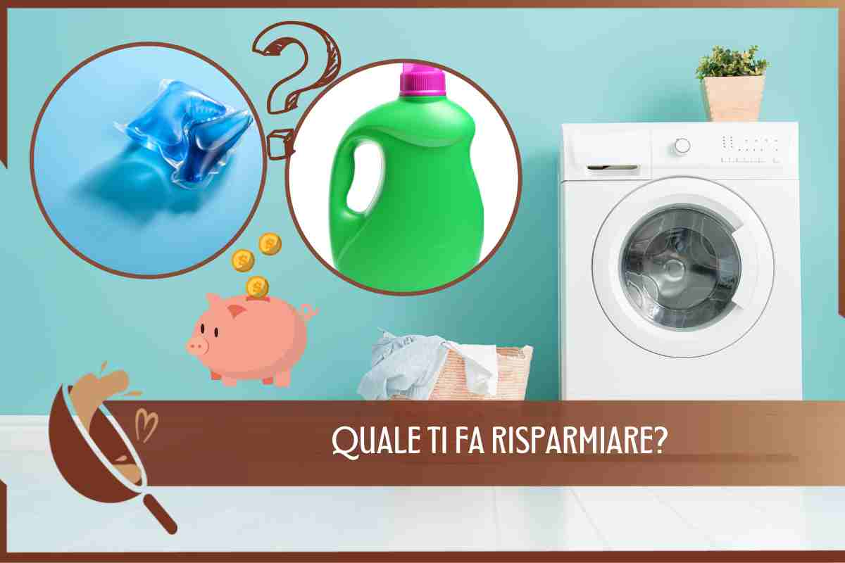 detersivo lavatrice risparmio