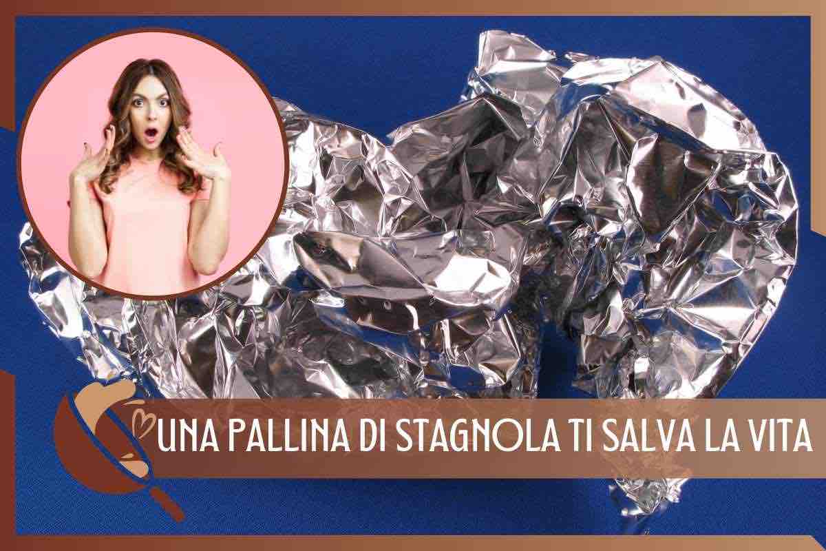 pallina stagnola salva vita