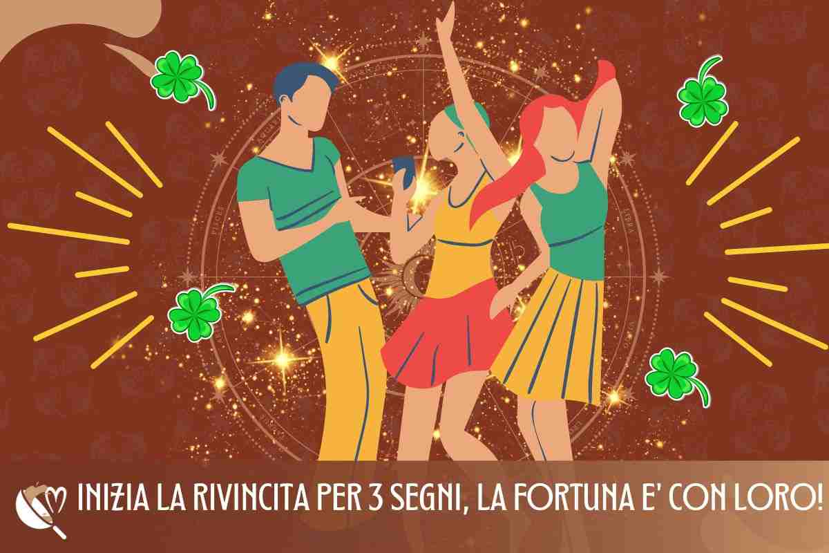 oroscopo con segni fortunati del giorno