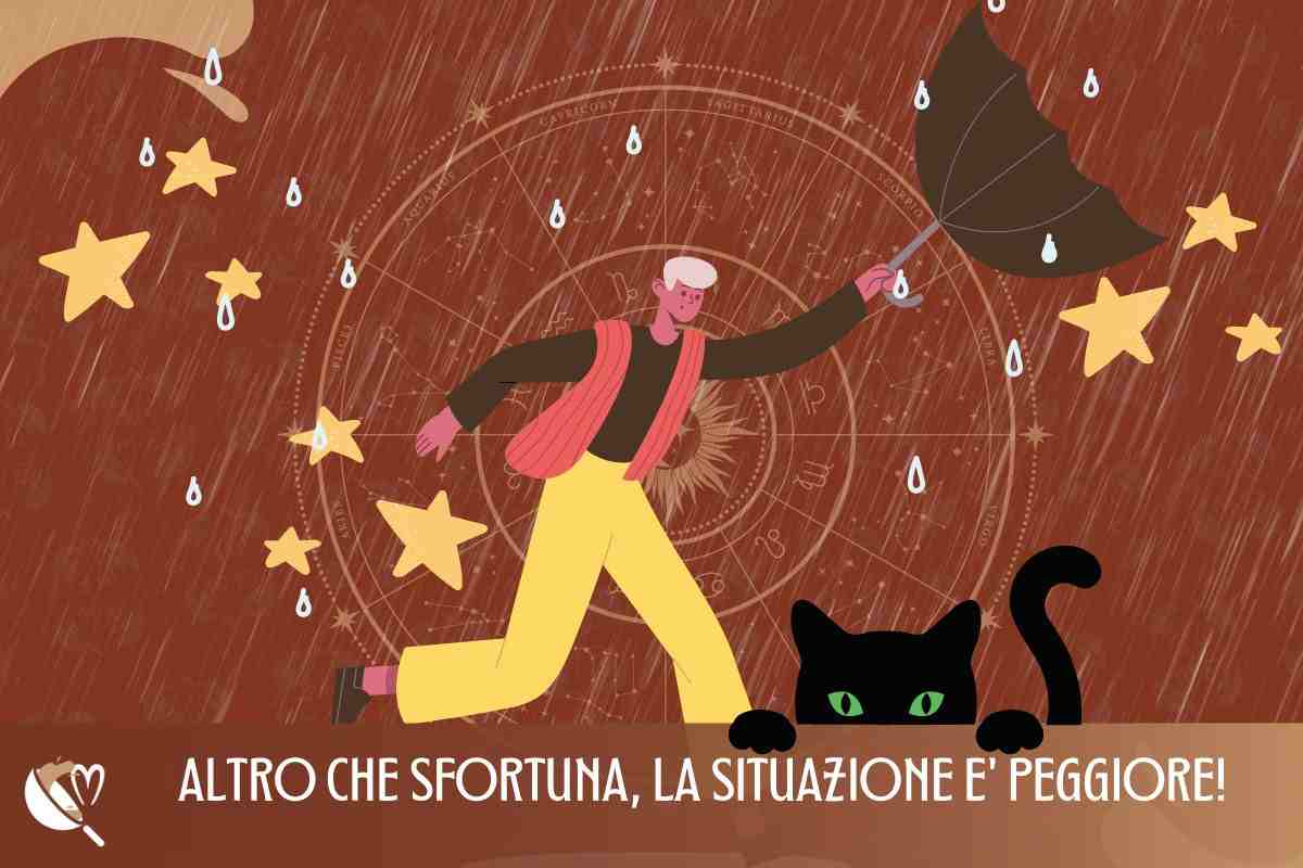 oroscopo segni con sfortuna