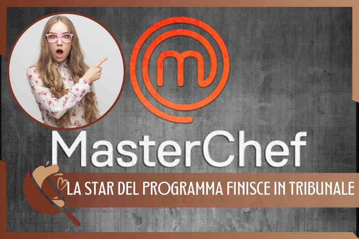 vincitrice Masterchef tribunale