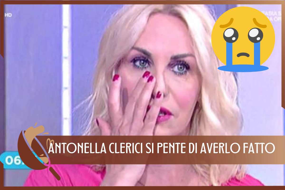 Antonella Clerici pentita