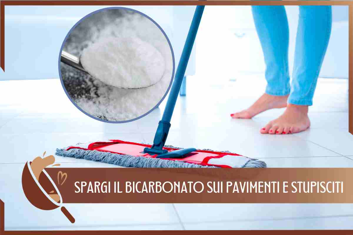 BICARBONATO SUI PAVIMENTI 