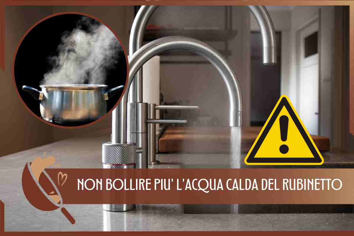 BOLLIRE ACQUA RUBINETTO