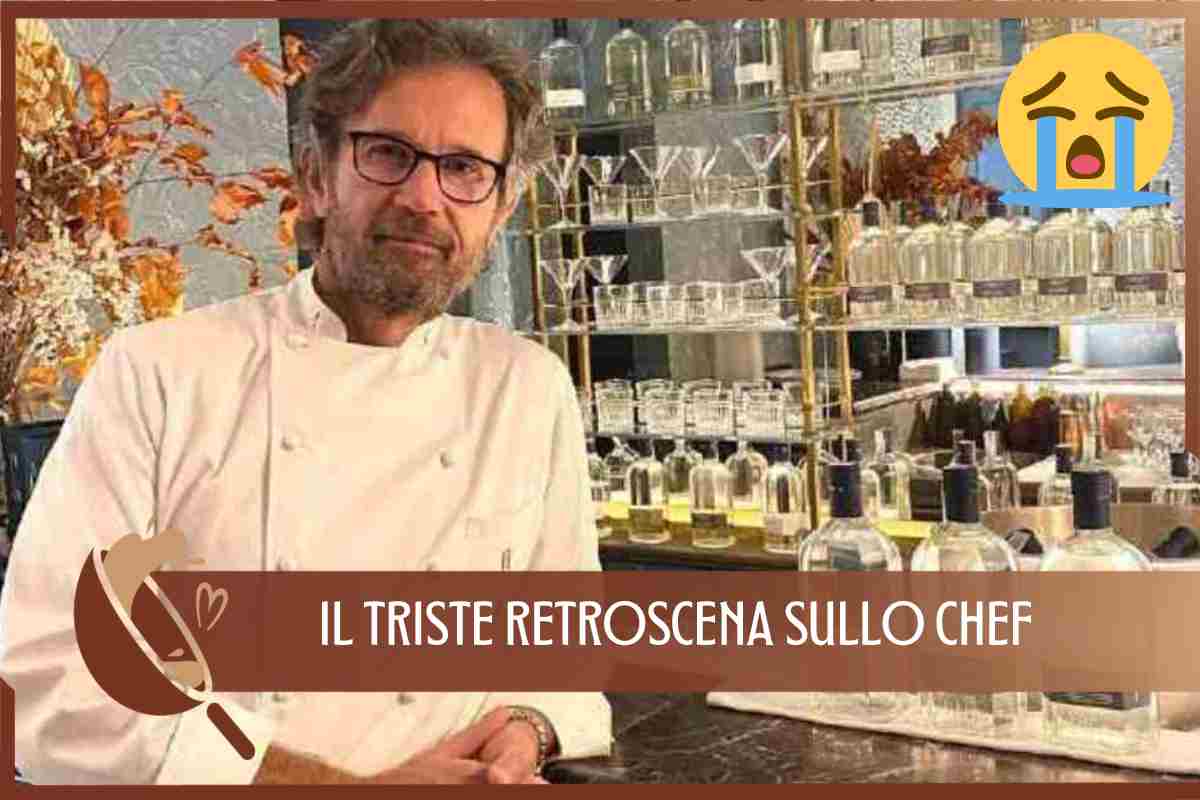 Carlo Cracco triste retroscena 