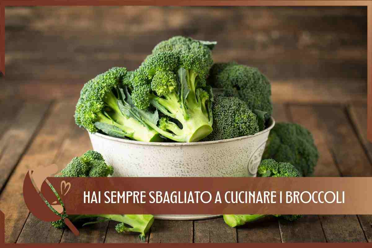 ERRORE PER CUCINARE BROCCOLI 