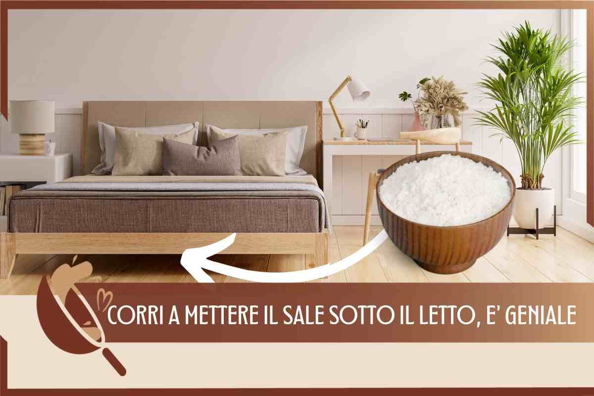 MOTIVO SALE SOTTO LETTO