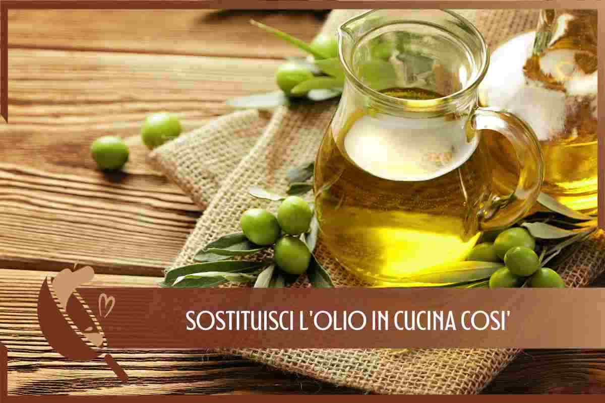 SOSTITUIRE OLIO CUCINA 