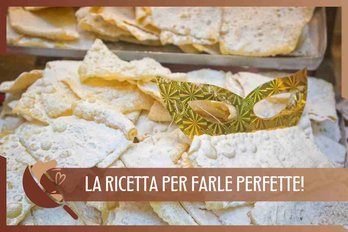 ricetta chiacchiere