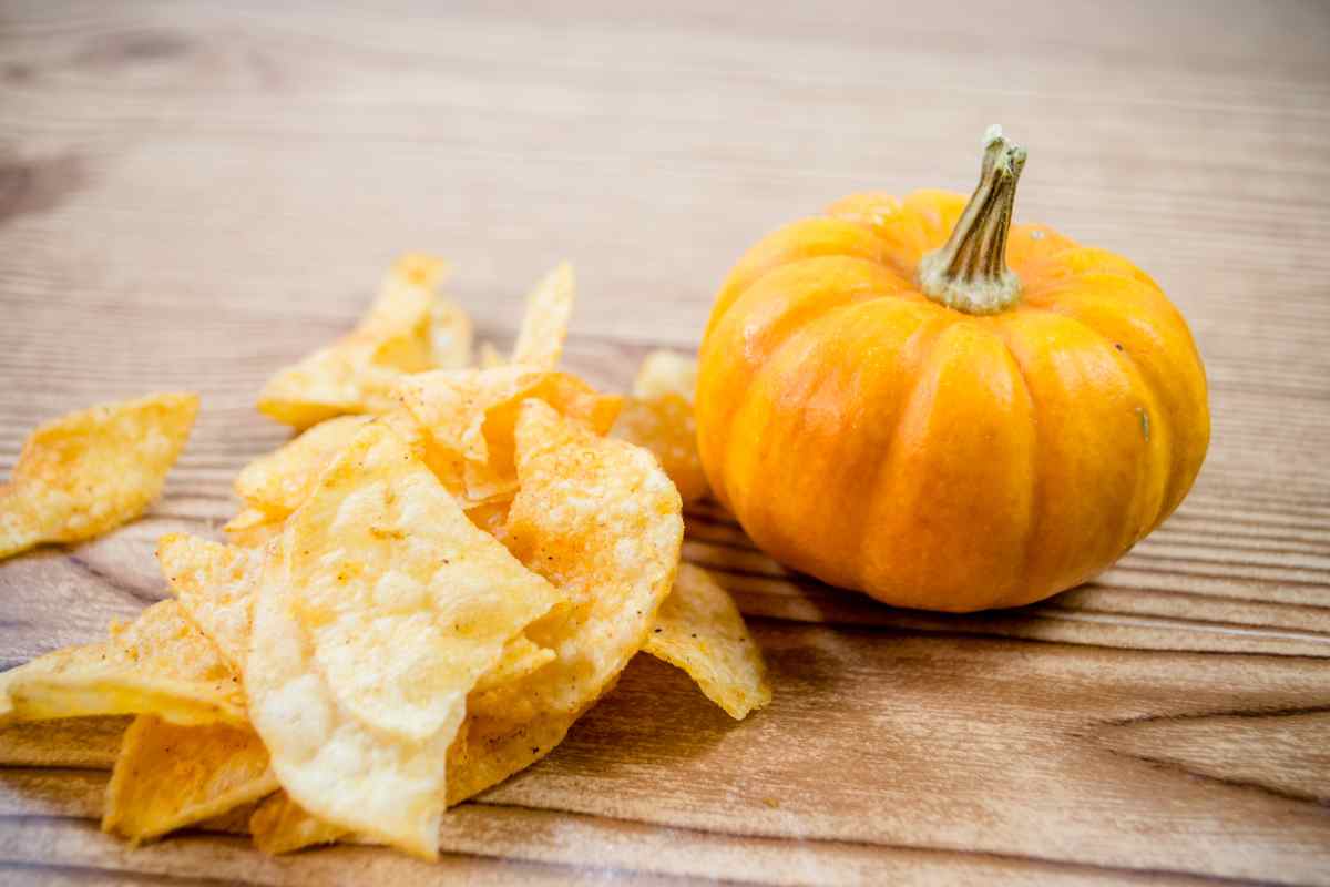 chips di zucca