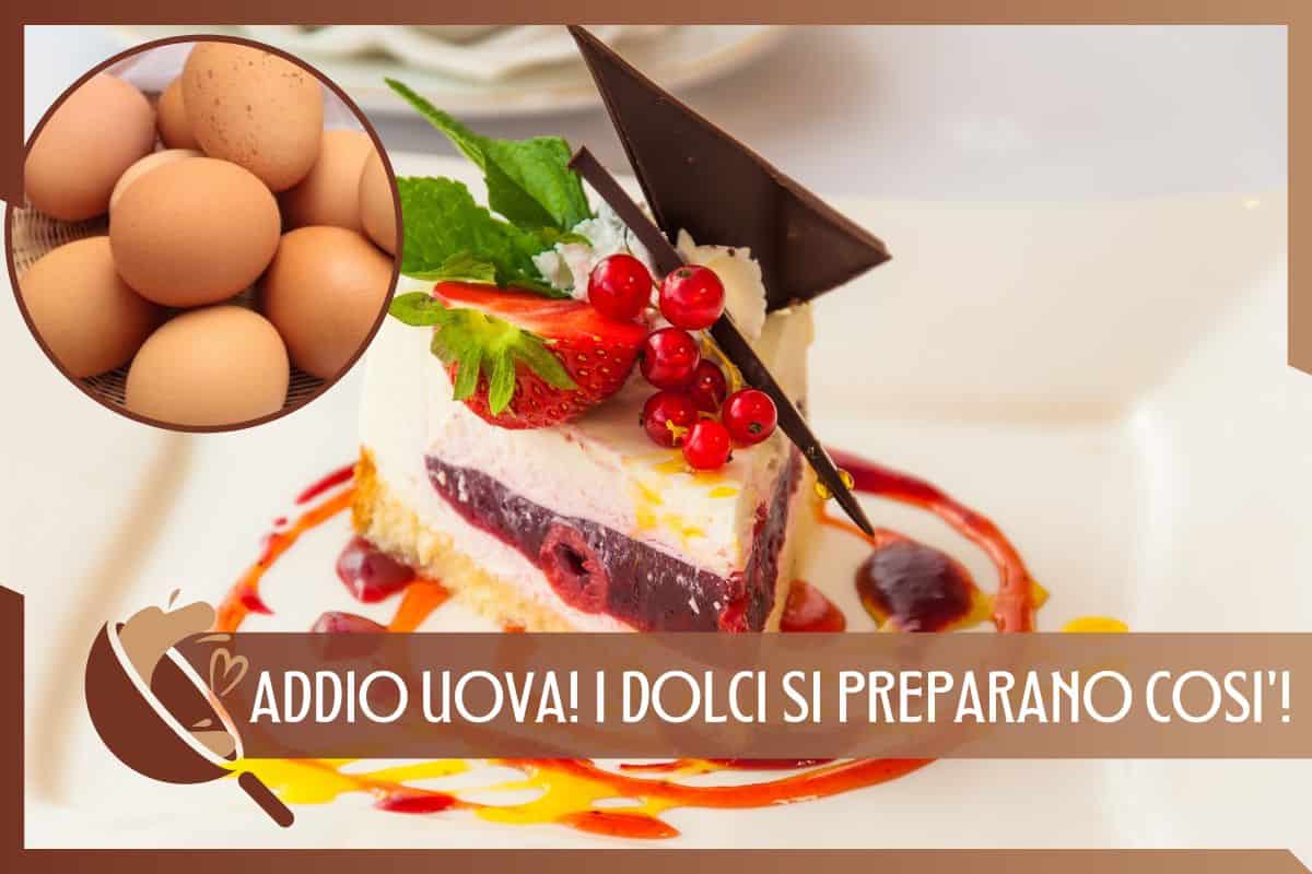 dolci senza uova