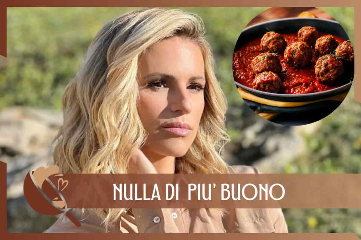 ricetta polpette michelle hunziker