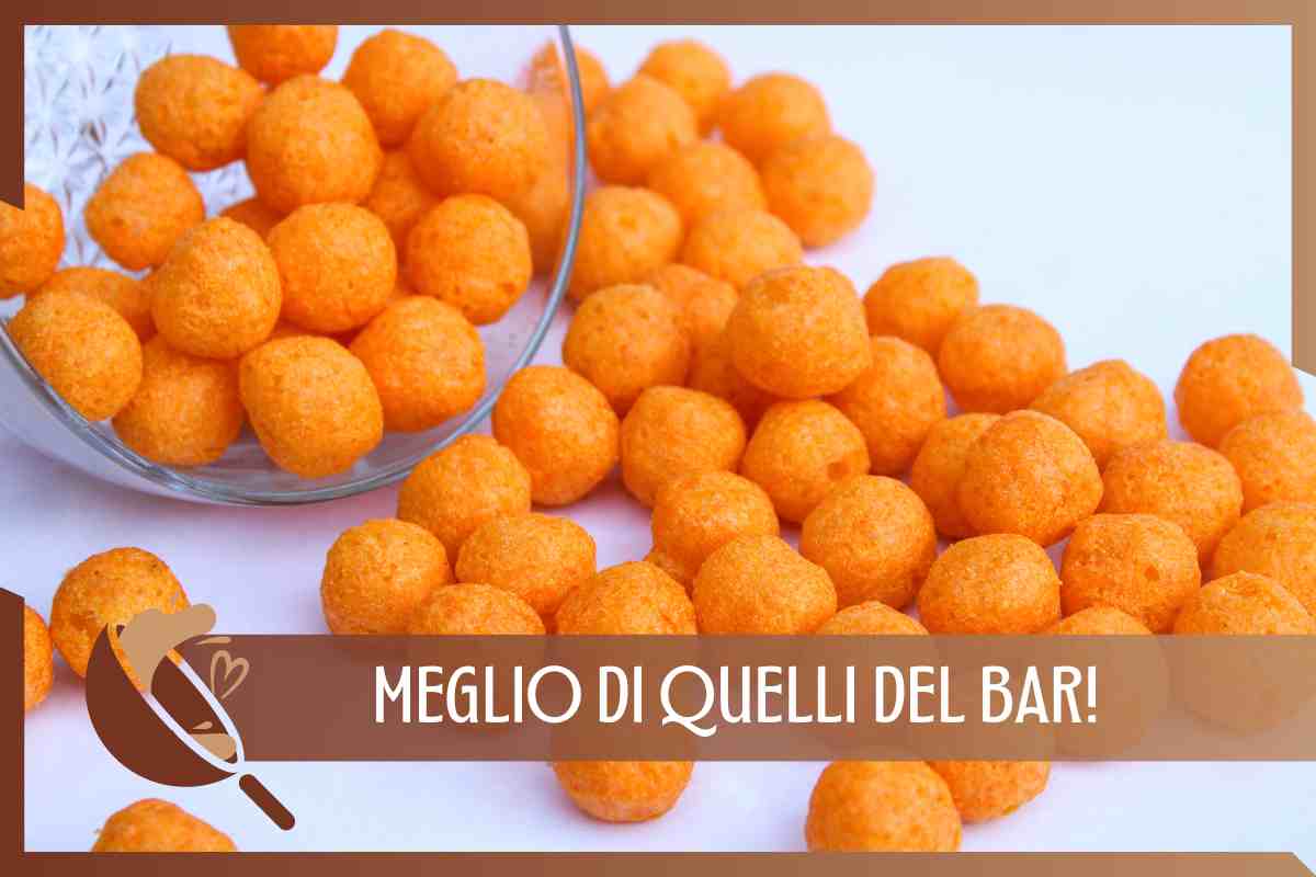 snack al formaggio con 2 ingredienti