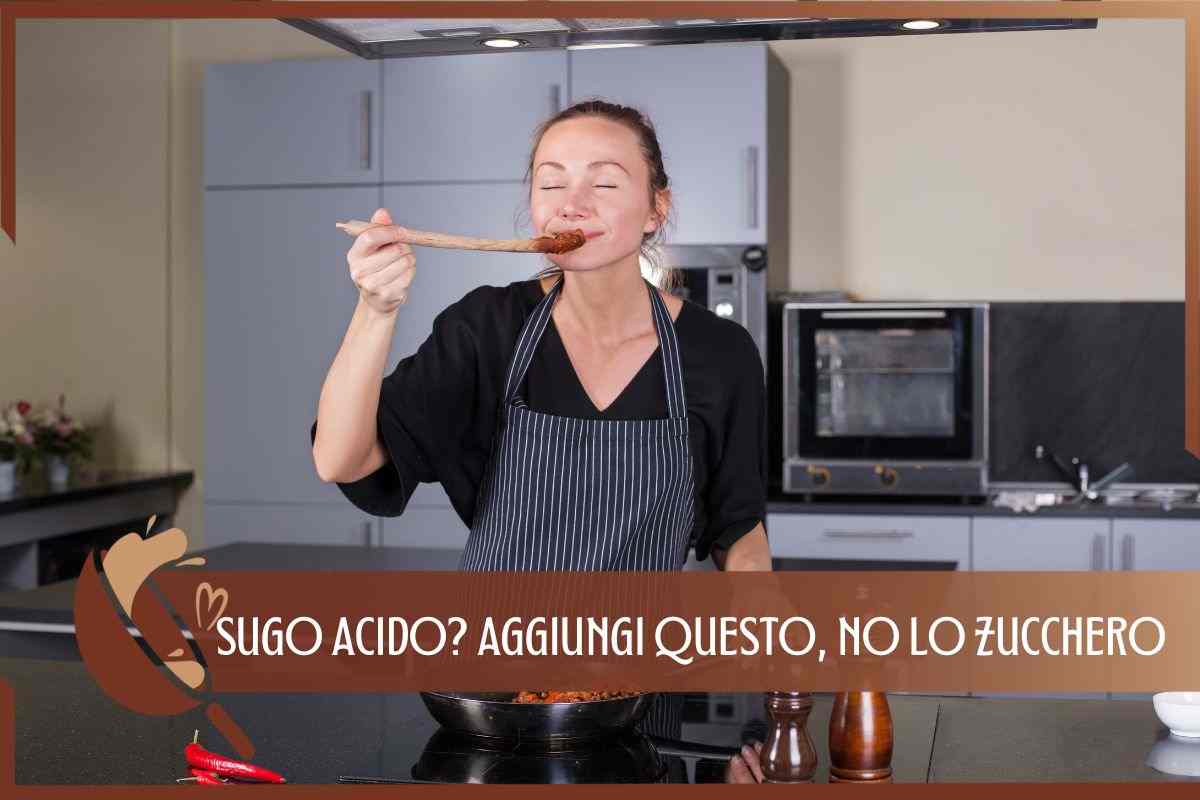 trucco chef sugo acido 