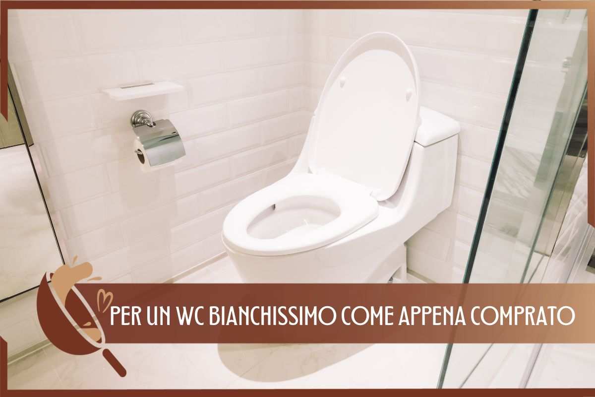 WC COME NUOVO TRUCCO 