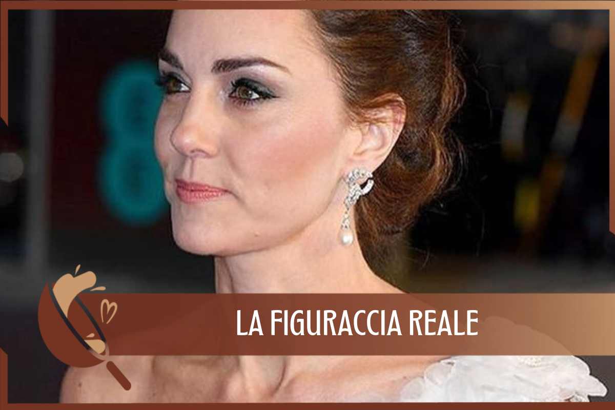 Kate Middleton figuraccia