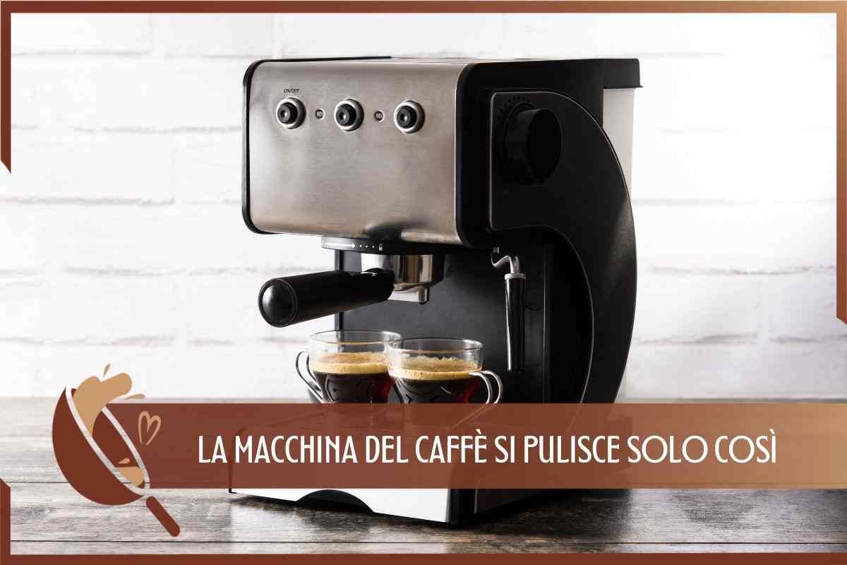 PULIZIA MACCHIMA CAFFè