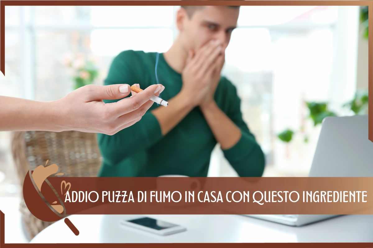 TRUCCO ELIMINARE PUZZA DI FUMO