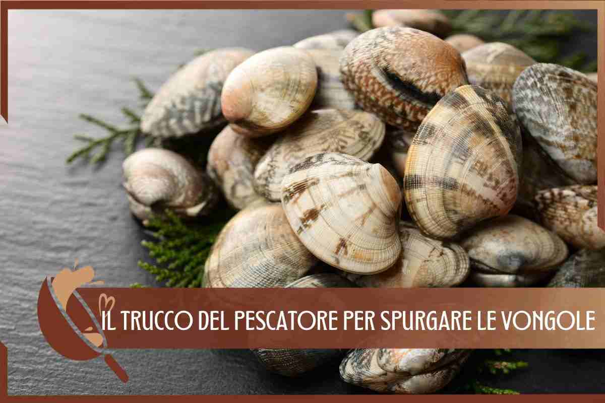 TRUCCO PESCATORE VONGOLE 