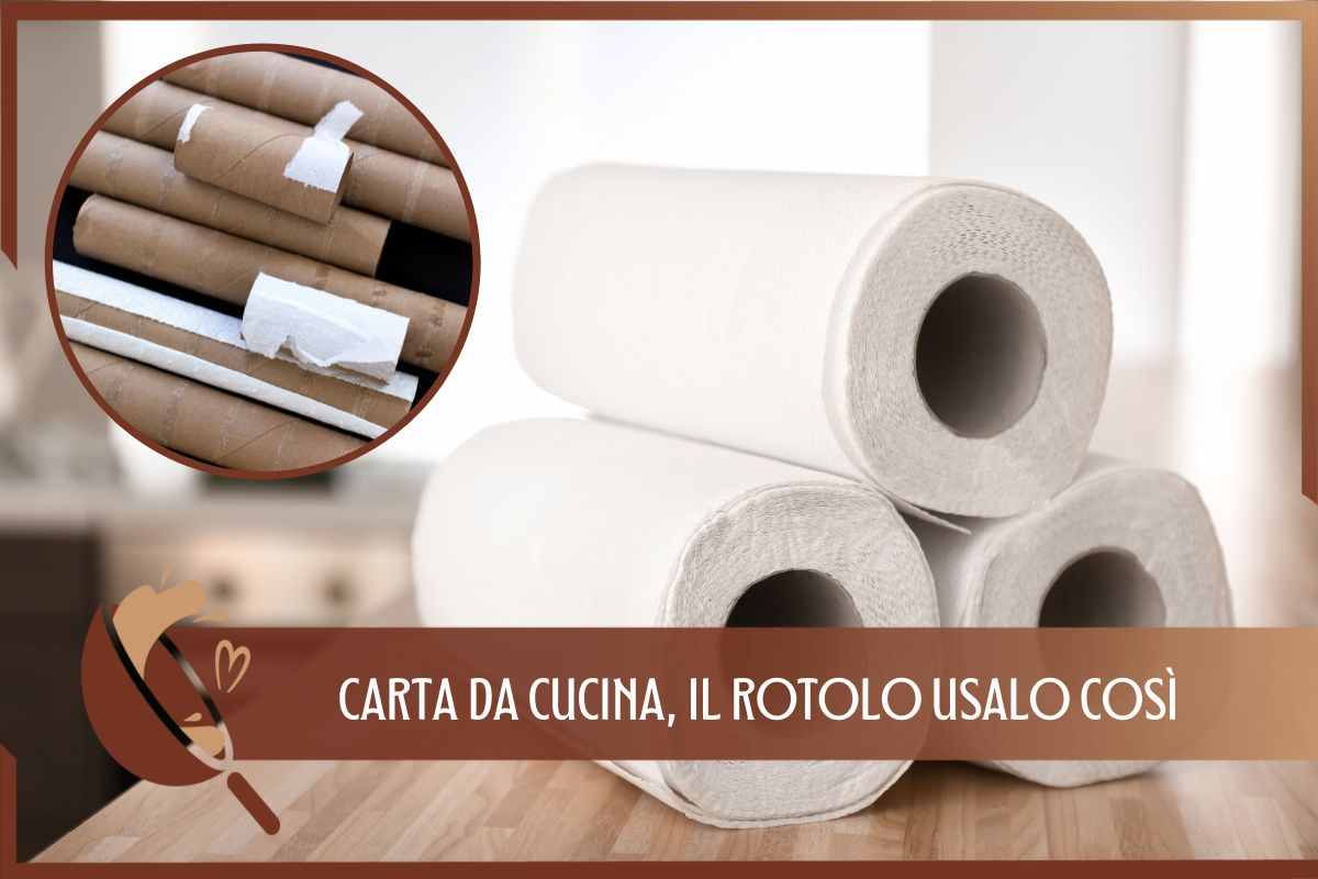 TRUCCO DEL ROTOLO CARTA 