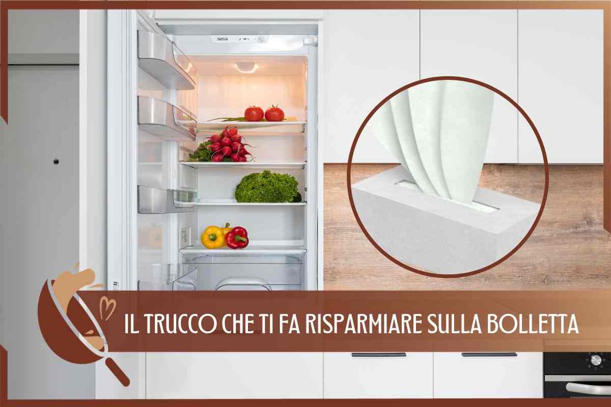 TRUCCO TOVAGLIOLO FRIGORIFERO RISPARMIO