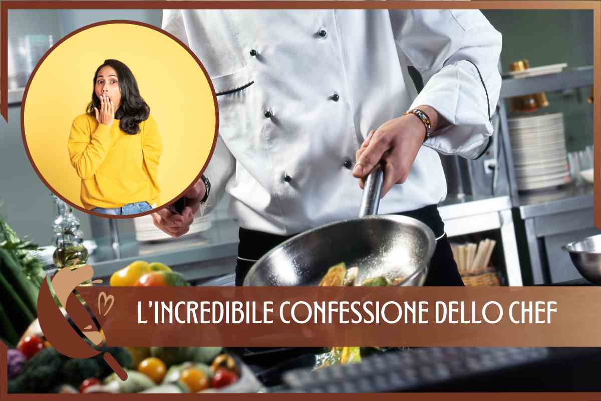 chef confessione