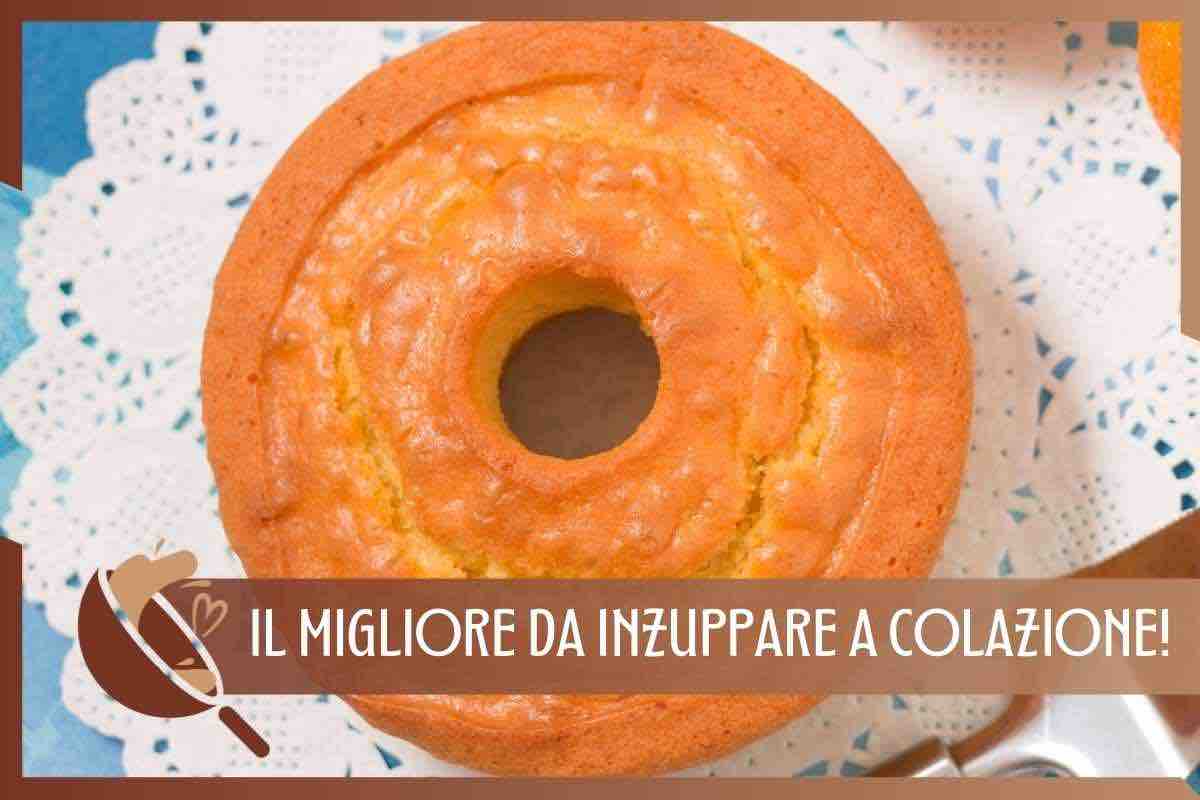 ricetta ciambellone da inzuppare