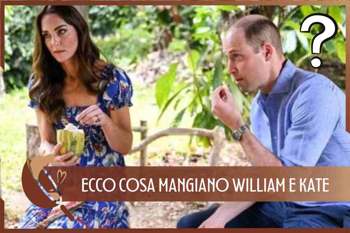 mangiano William e Kate