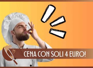 Cena a 4 euro