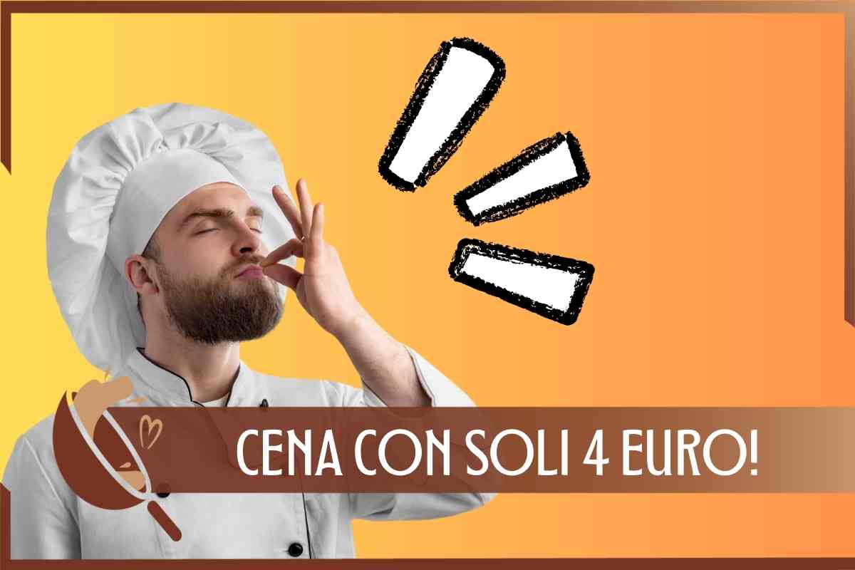 Cena a 4 euro