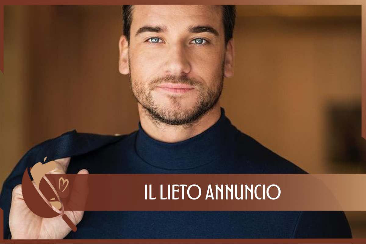 Damiano Carrara lieto annuncio 