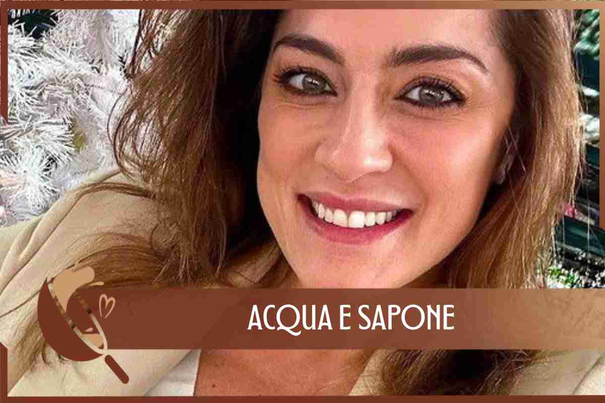 Elisa Isoardi acqua e sapone