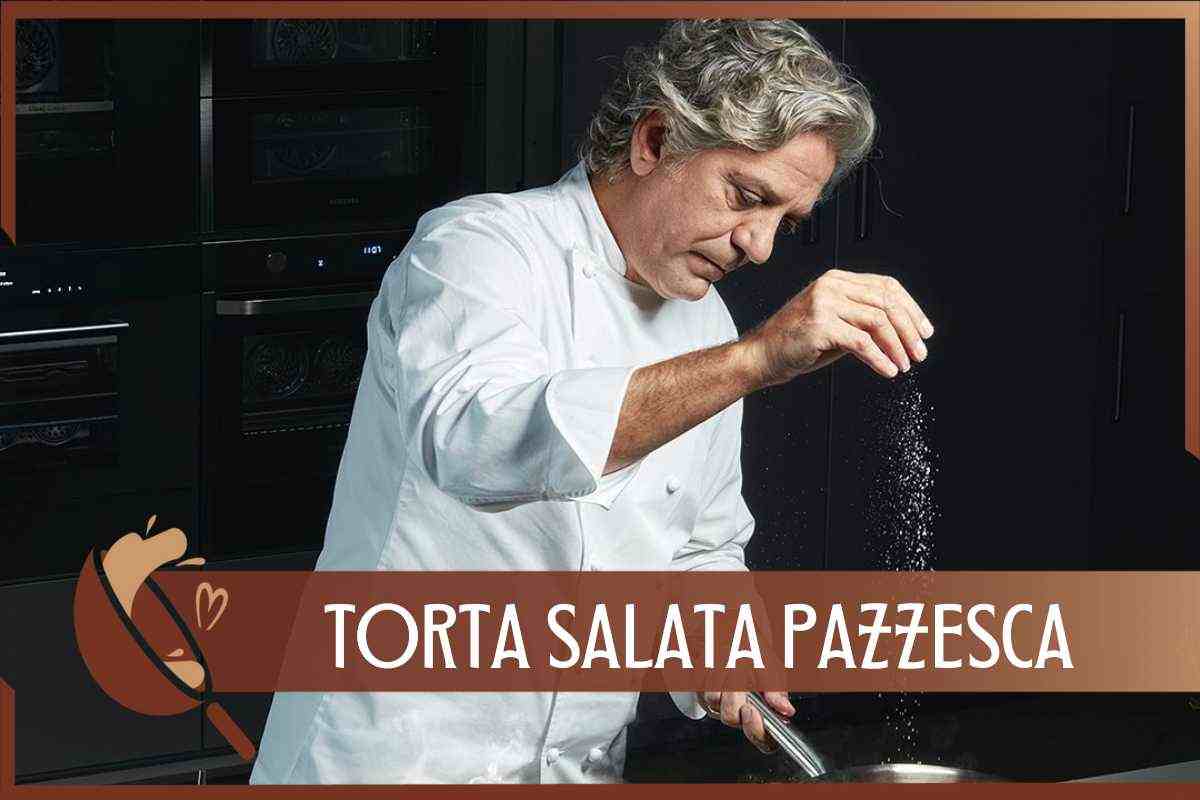 Giorgio Locatelli mentre cucina