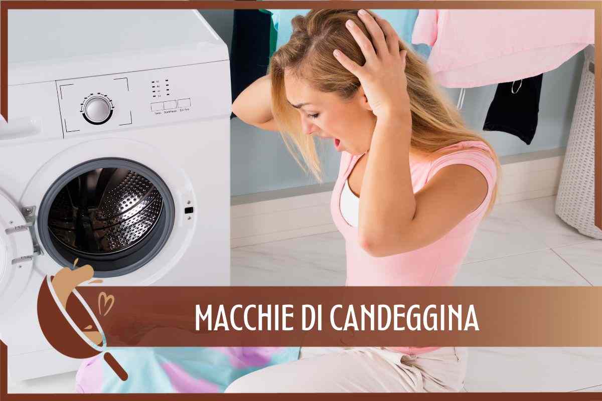 Candeggina macchia i tessuti